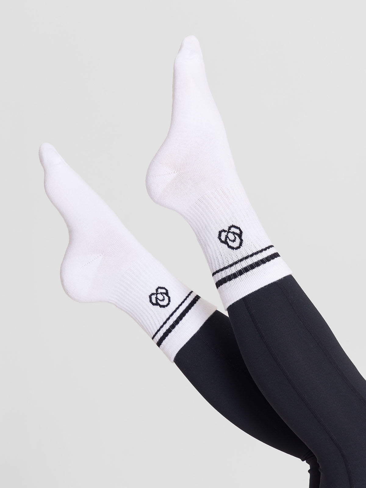 PACK 2 CALCETINES MUJER QUARTER BLANCO BSOUL - 2