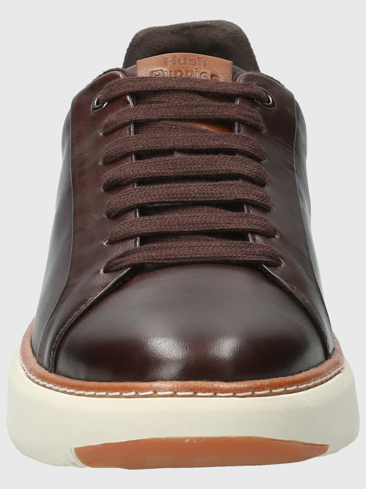 ZAPATILLA CUERO HOMBRE FORCE G CAFÉ OSCURO HUSH PUPPIES - 4