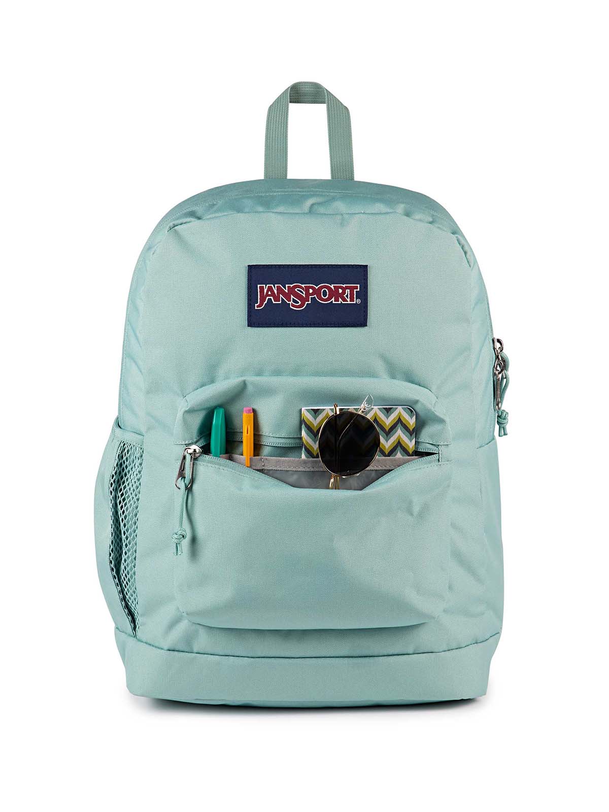 MOCHILA CROSS TOWN PLUS VERDE JANSPORT - 5