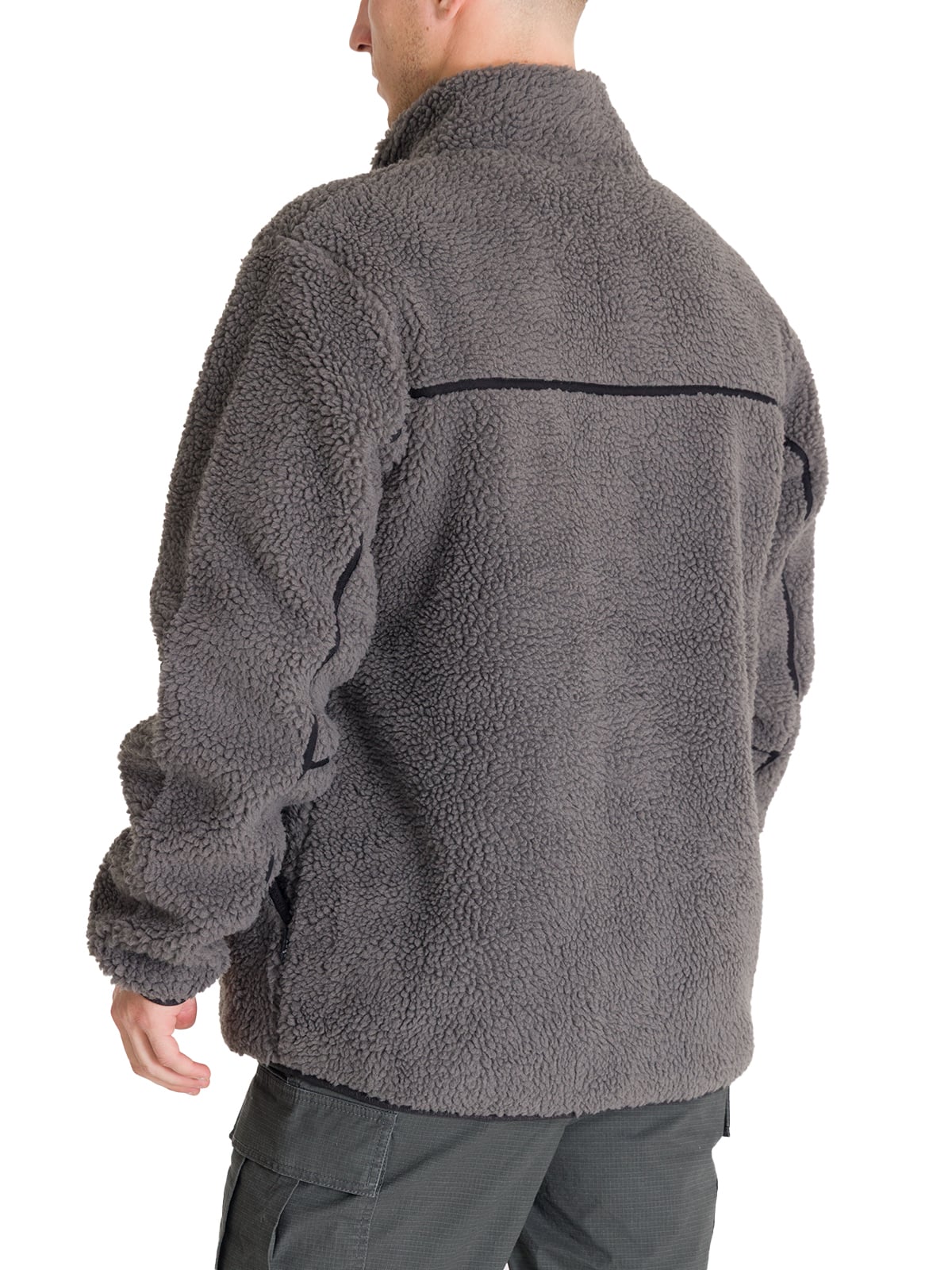 POLAR HOMBRE SHERPA BONDED GRIS BURTON - 4
