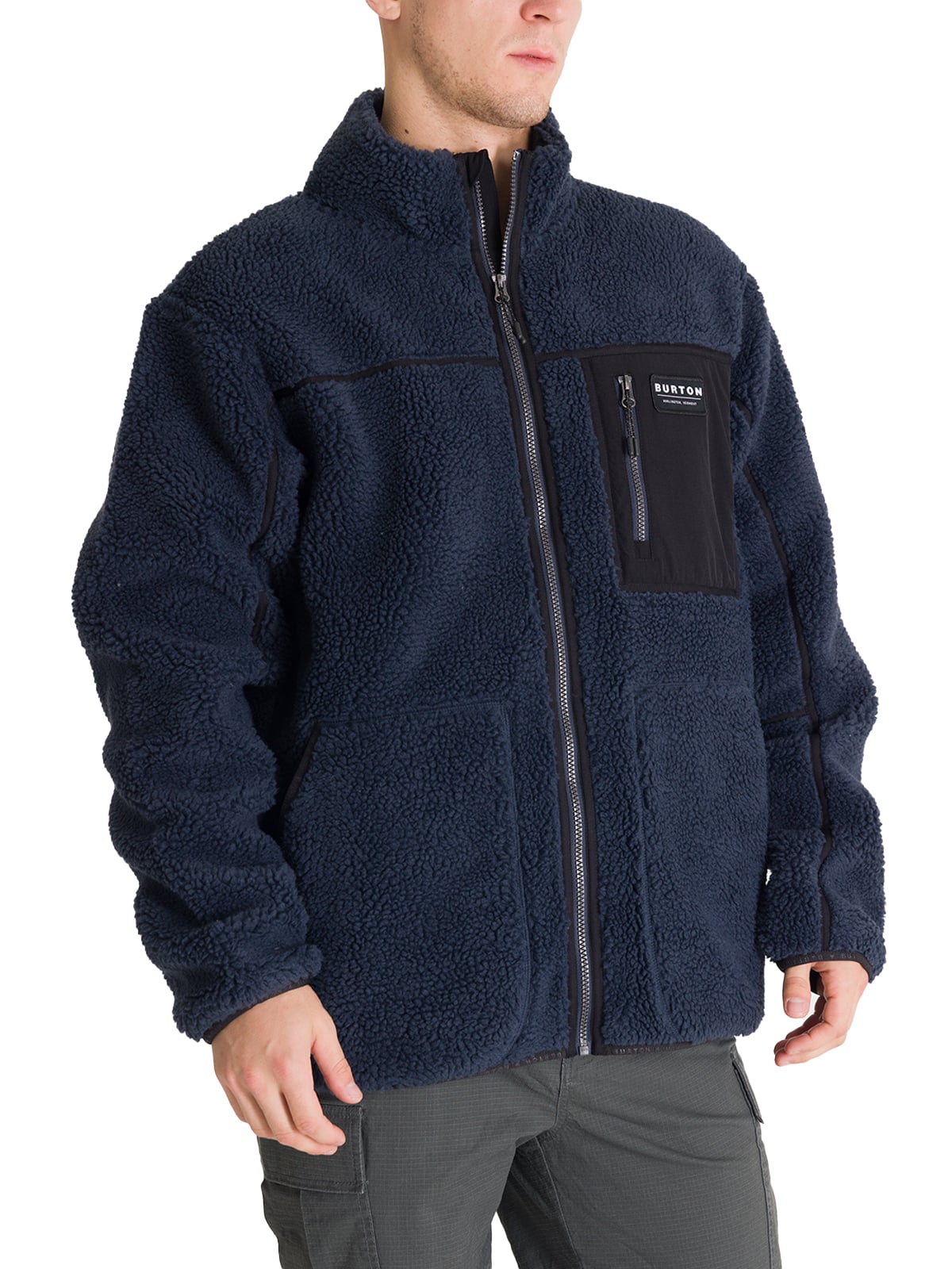 POLAR HOMBRE SHERPA BONDED AZUL BURTON - 2
