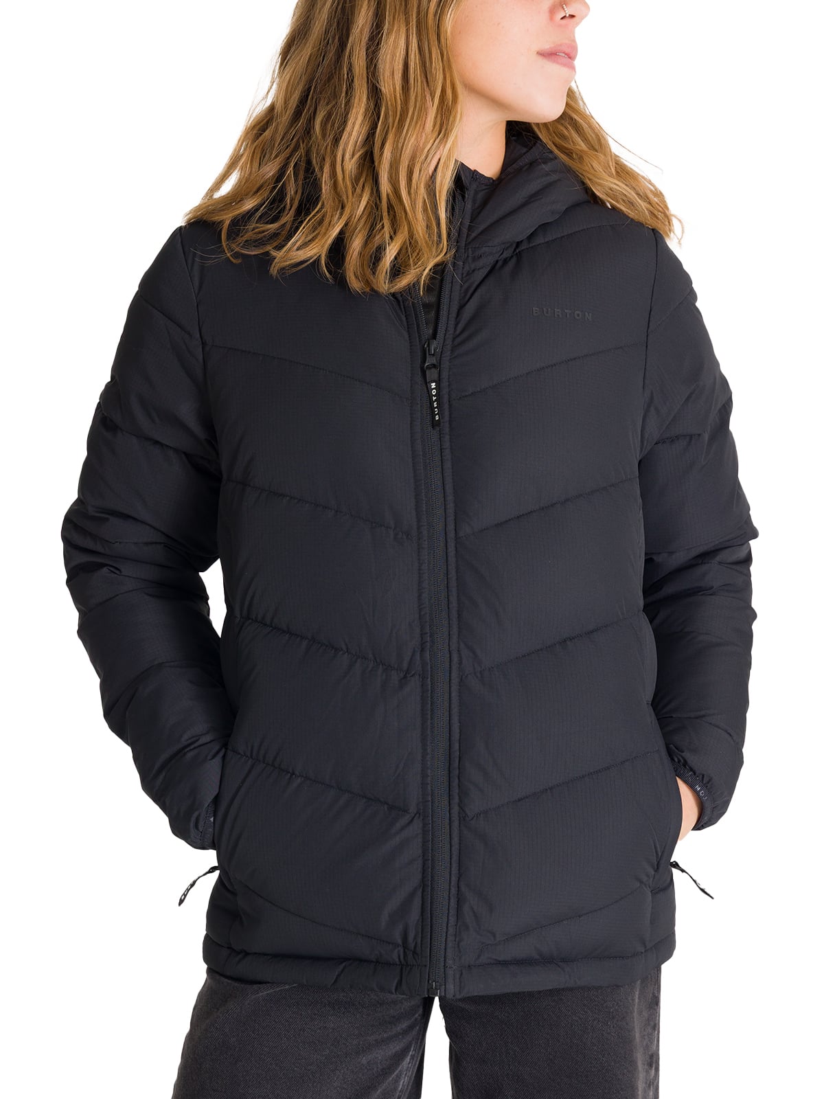 PARKA MUJER RIPSTOP EN COLOR CAFE BURTON - 2