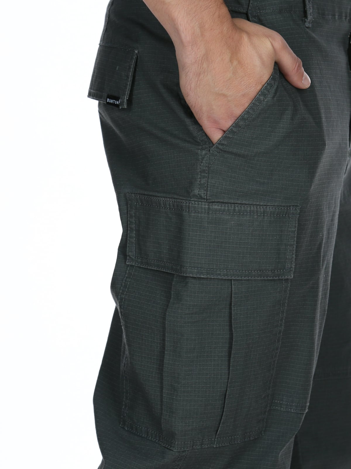 PANTALÓN HOMBRE CARGO GRIS BURTON - 5