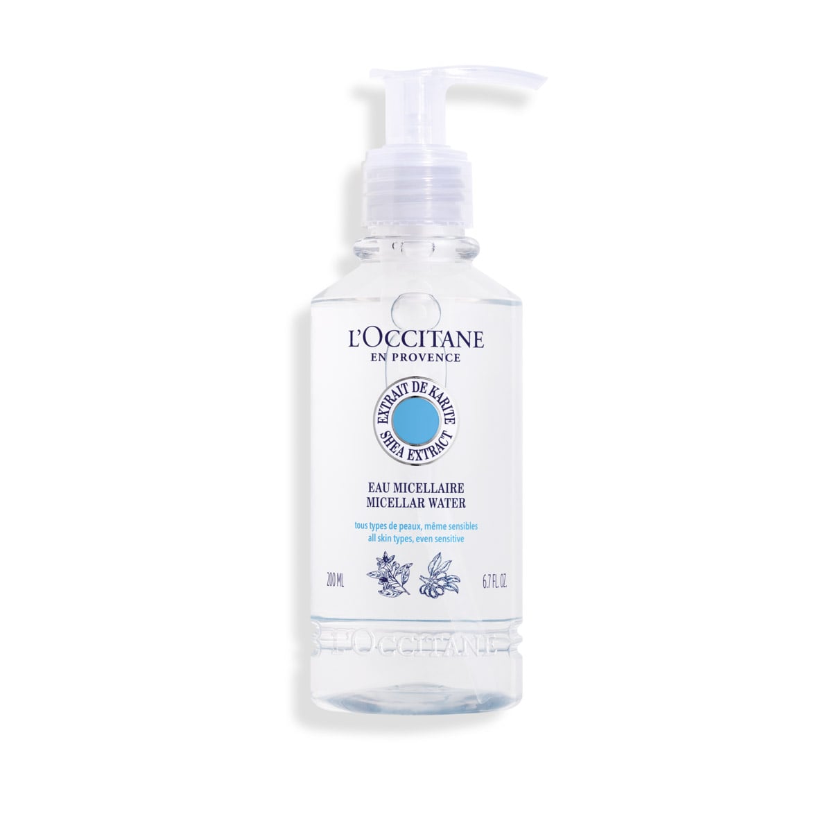 AGUA MICELAR LIMPIADORA KARITÉ 200 ML L'OCCITANE - 1