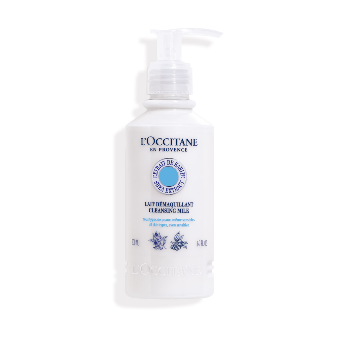 LECHE DE LIMPIEZA FACIAL KARITE 200 ML L'OCCITANE - 1