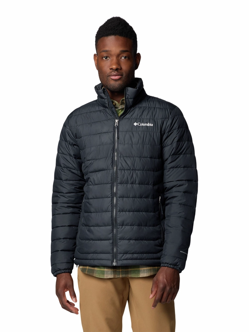 PARKA HOMBRE POWDER LITE II NEGRO COLUMBIA - 1