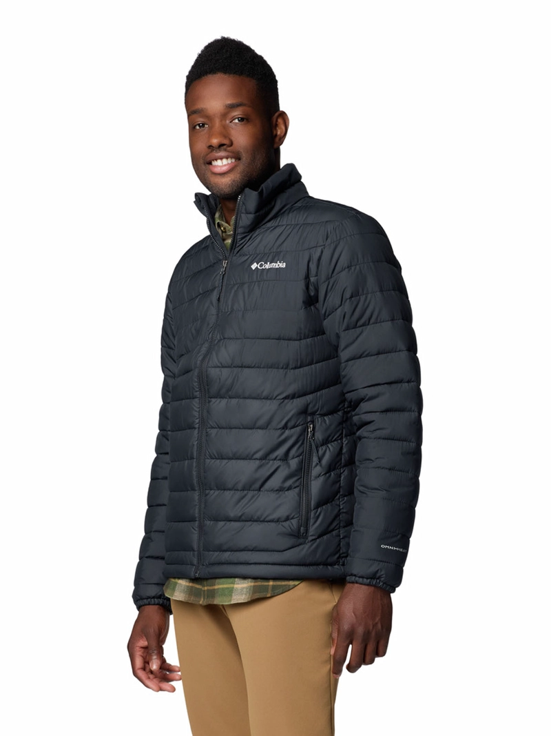 PARKA HOMBRE POWDER LITE II NEGRO COLUMBIA - 2