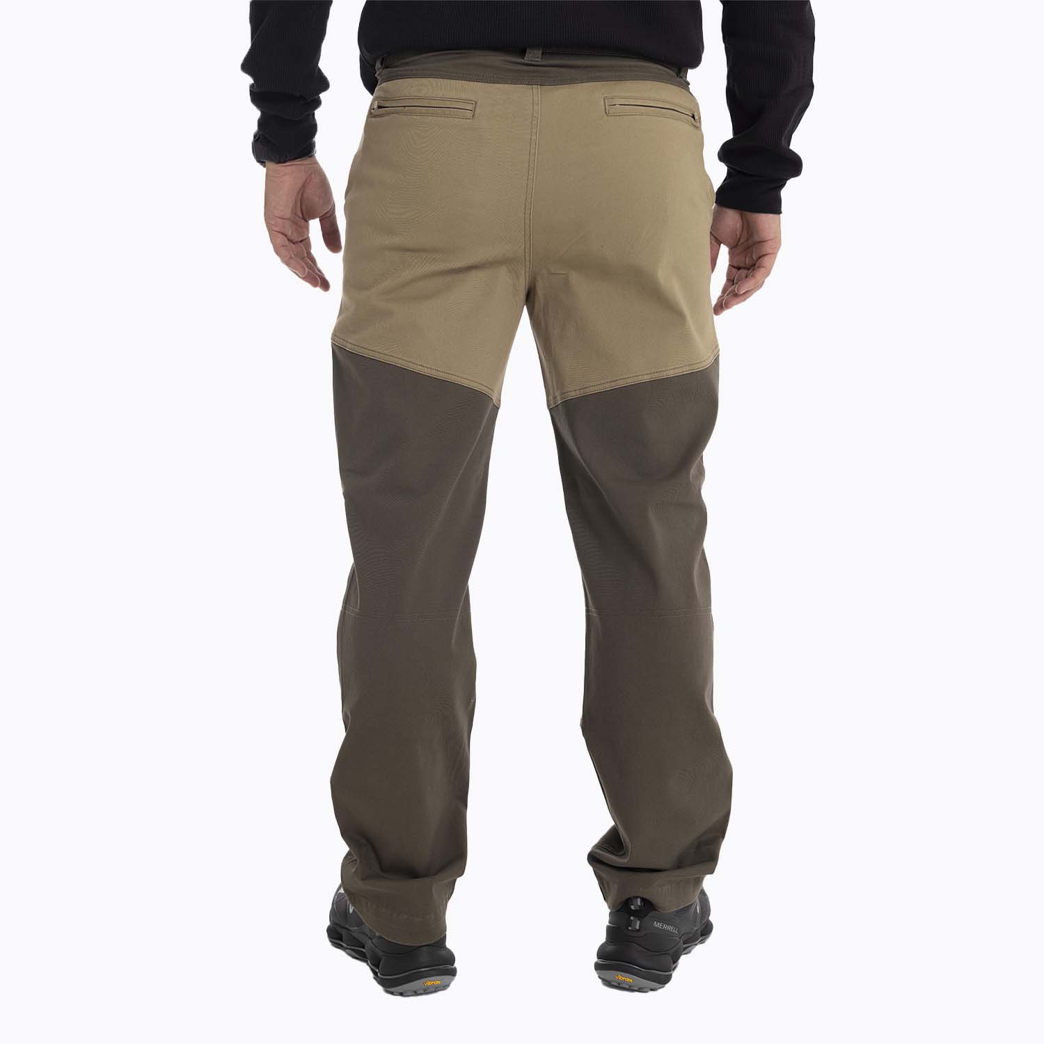 PANTALON HOMBRE WILLAMETTE EN COLOR CAFE OSCURO MERRELL - 2