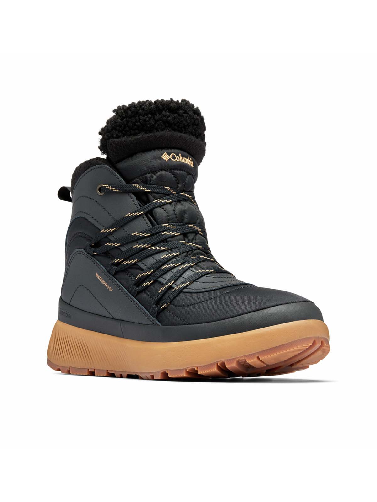 BOTA MUJER RED HILLS OMNI-HEAT EN COLOR NEGRO COLUMBIA - 1