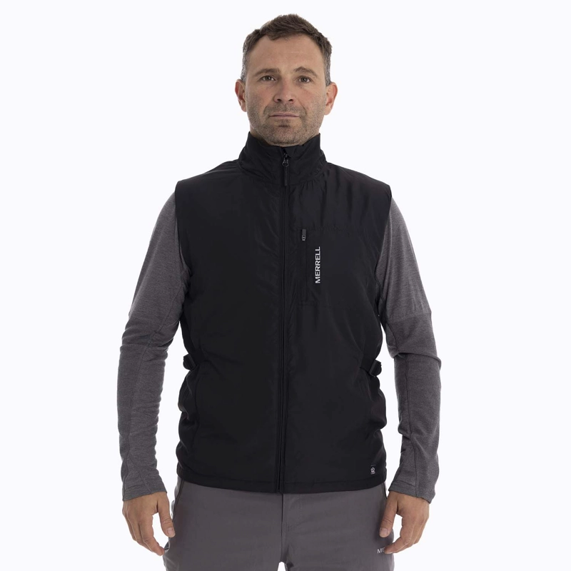 POLAR HOMBRE OCHLOCK VEST NEGRO MERRELL - 1