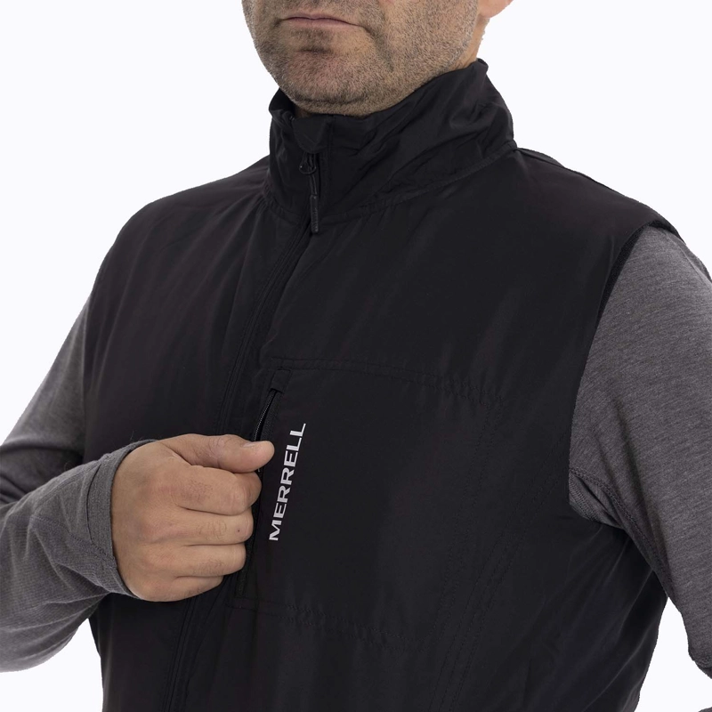 POLAR HOMBRE OCHLOCK VEST NEGRO MERRELL - 5