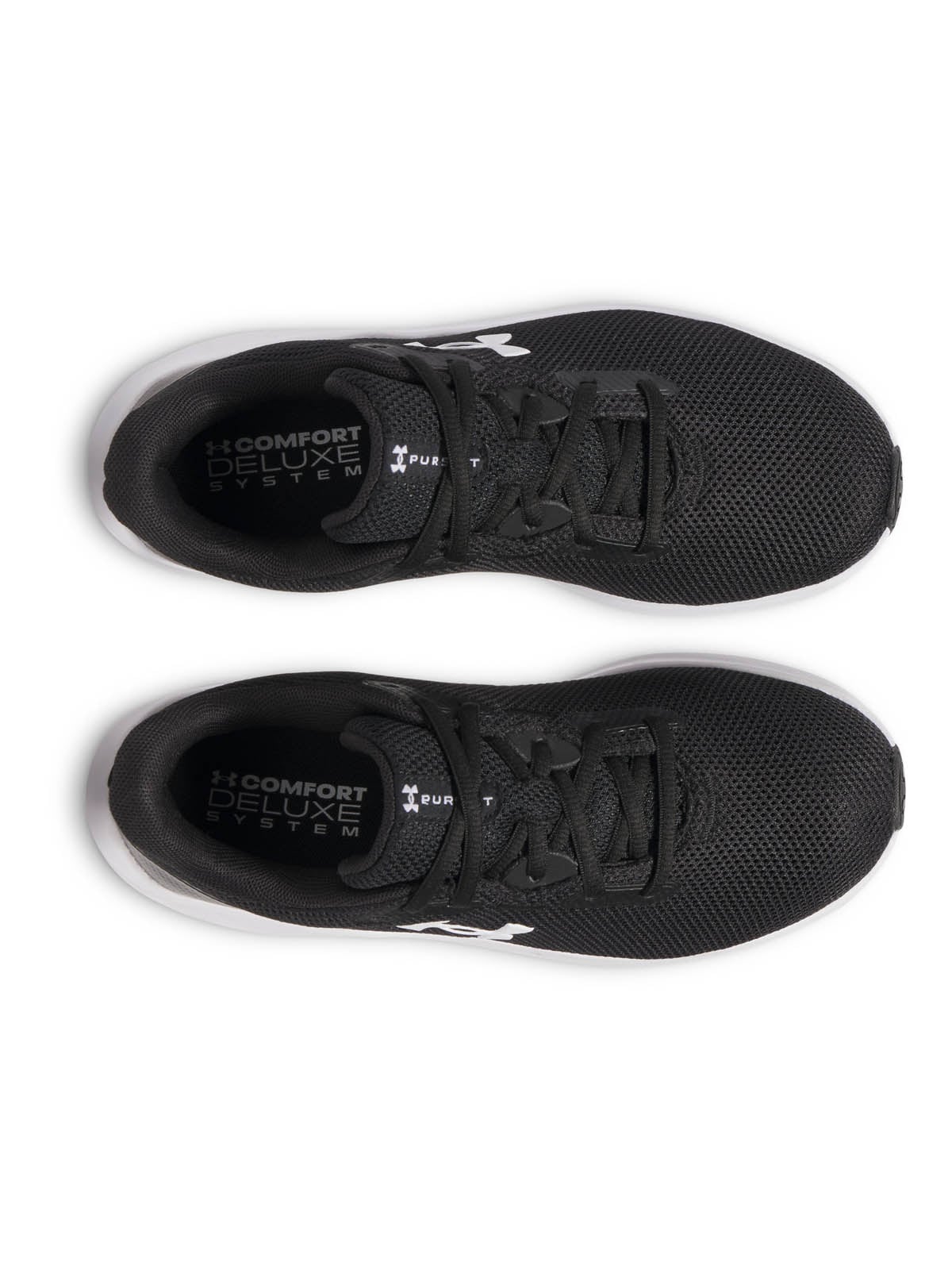ZAPATILLA RUNNING MUJER PURSUIT 4 NEGRO/BLANCO UA - 5