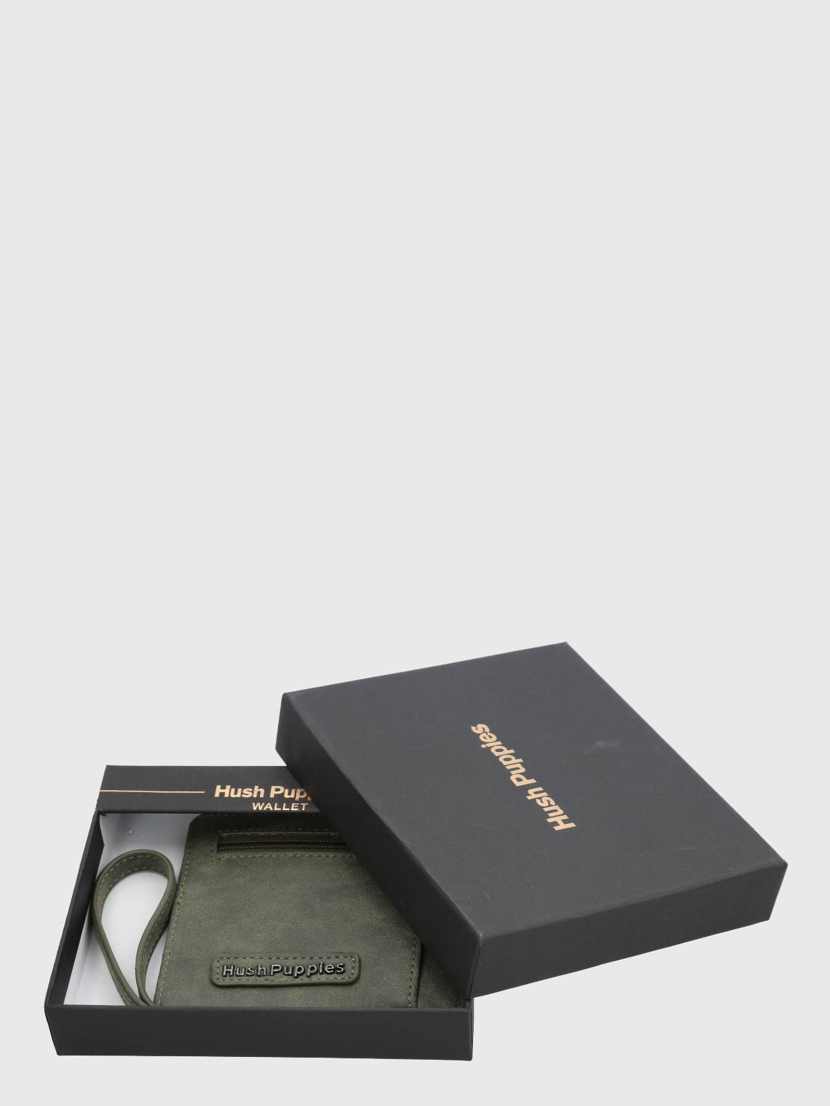 TARJETERO ECOCUERO MUJER DORIS CARD VERDE HUSH PUPPIES - 3