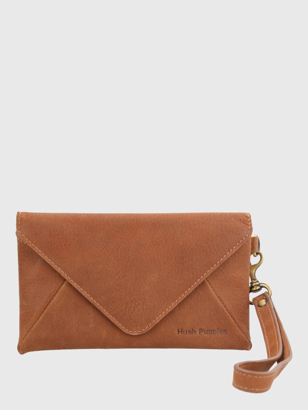 BILLETERA CUERO MUJER TH MOSS CLUCTH CAFE HUSH PUPPIES - 1