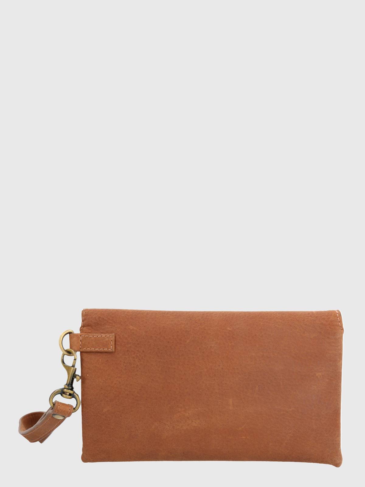 BILLETERA CUERO MUJER TH MOSS CLUCTH CAFE HUSH PUPPIES - 2