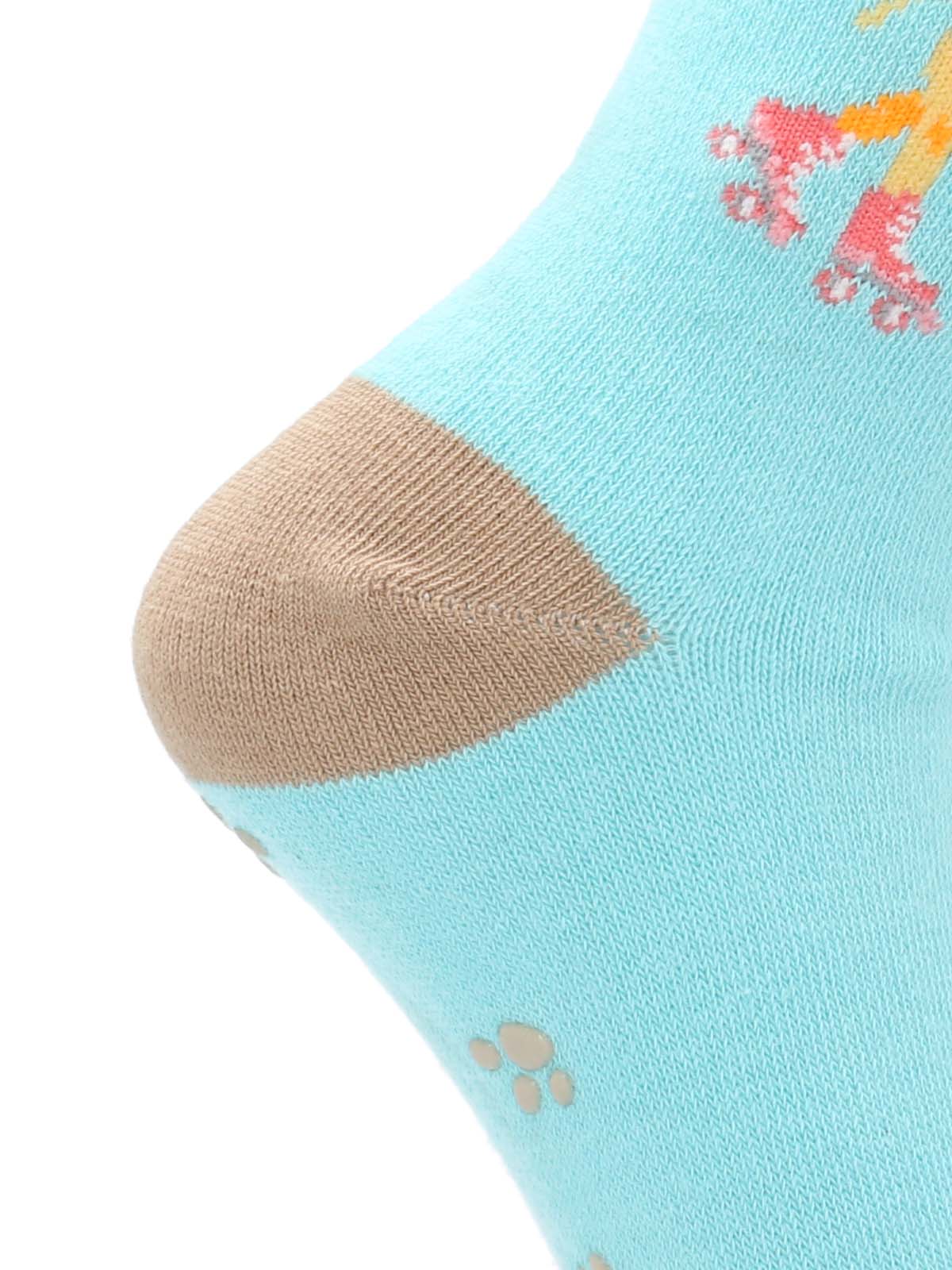 CALCETIN ALGODÓN NIÑA C FUN GIRAFFE AZUL HUSH PUPPIES - 2