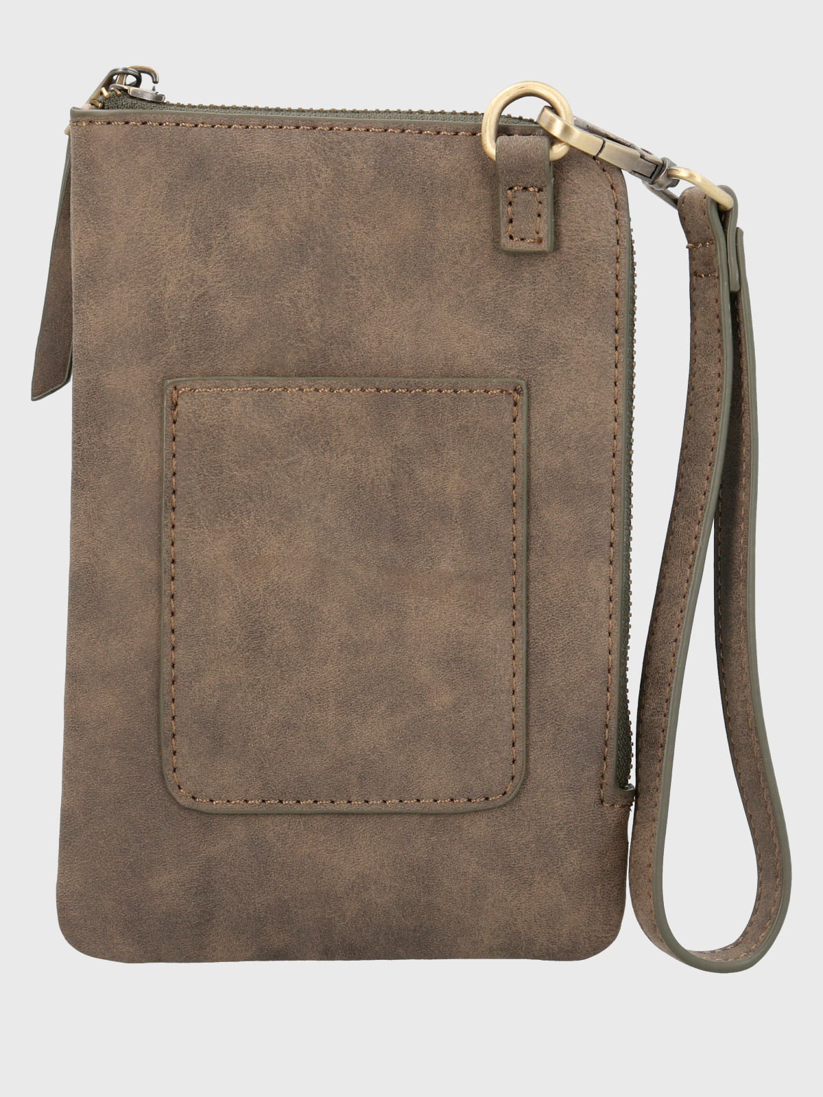 CARTERA ECOCUERO MUJER DORIS CROSS EN COLOR CAFE HUSH PUPPIES - 3