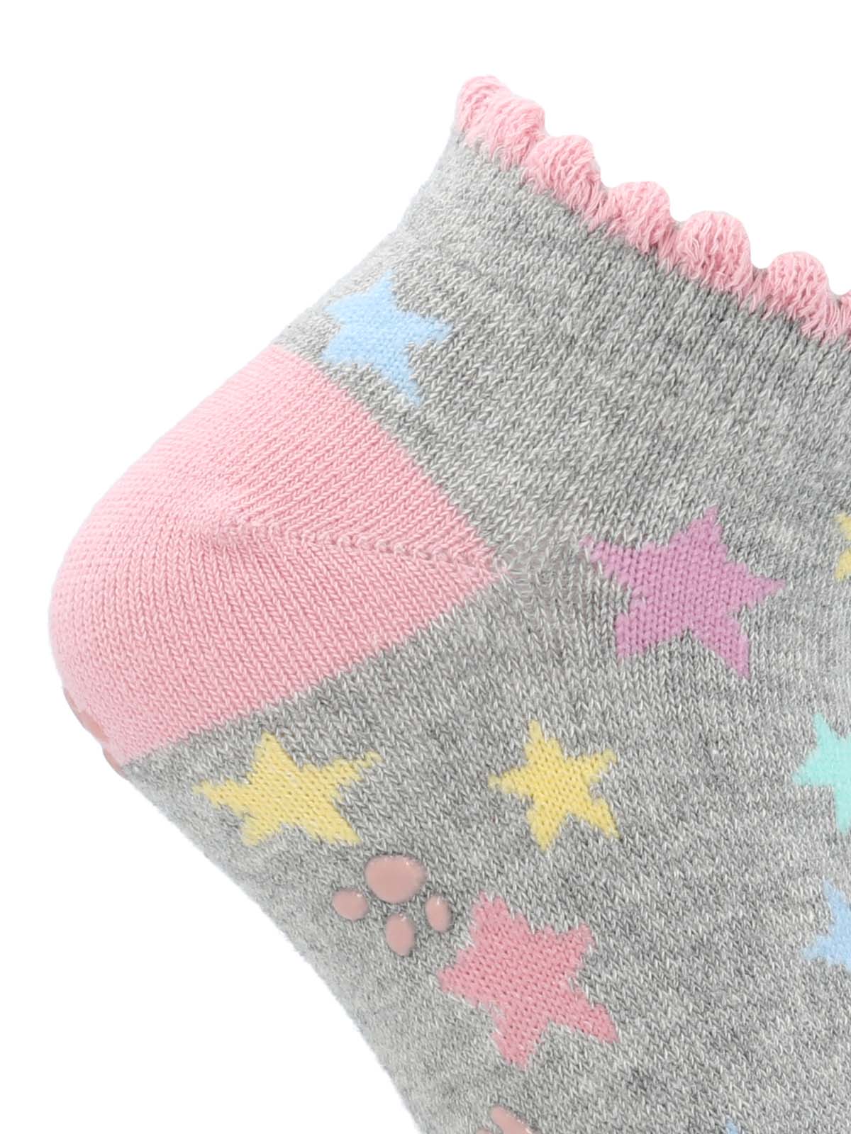 CALCETIN ALGODÓN NIÑA PED ST STAR GRIS HUSH PUPPIES - 2