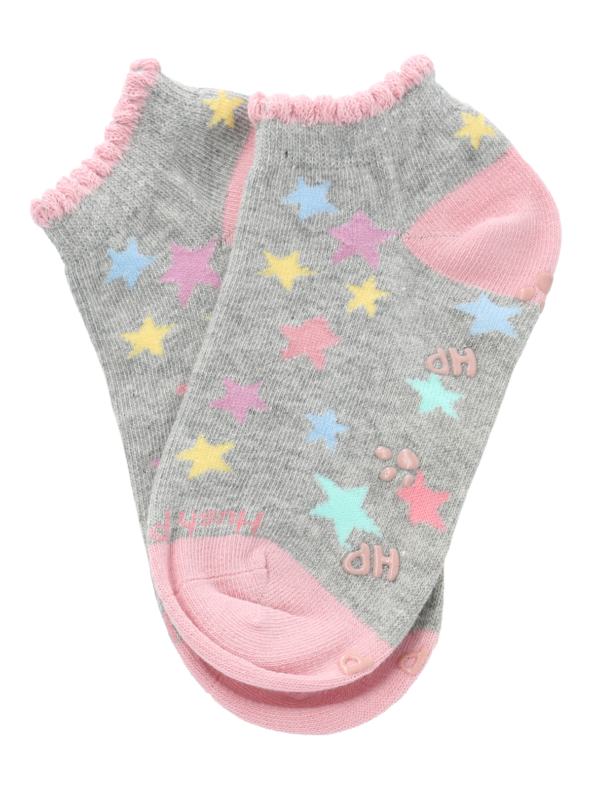 CALCETIN ALGODÓN NIÑA PED ST STAR GRIS HUSH PUPPIES - 3