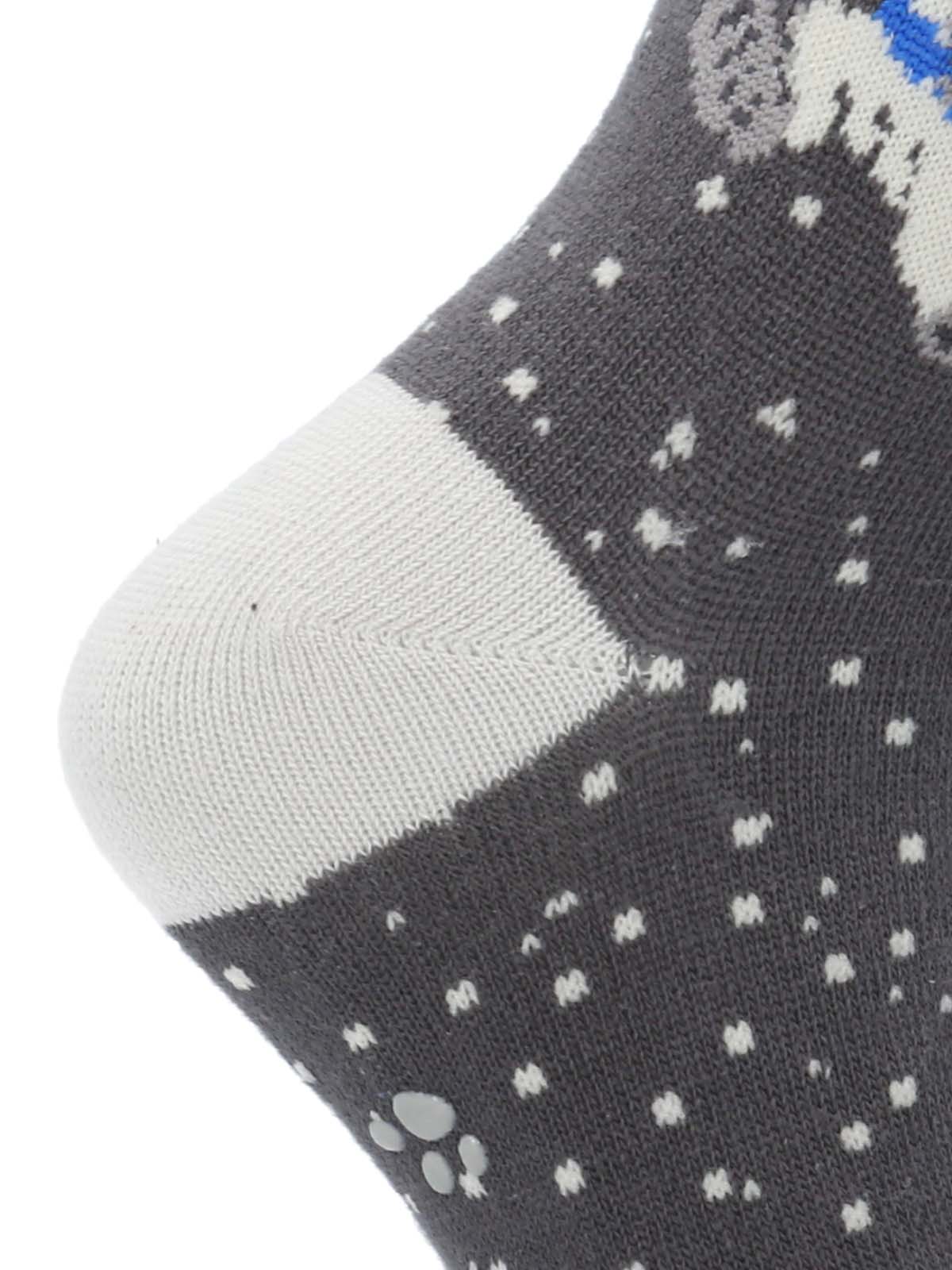 CALCETIN ALGODON NIÑO C MONKEY GRIS HUSH PUPPIES - 2