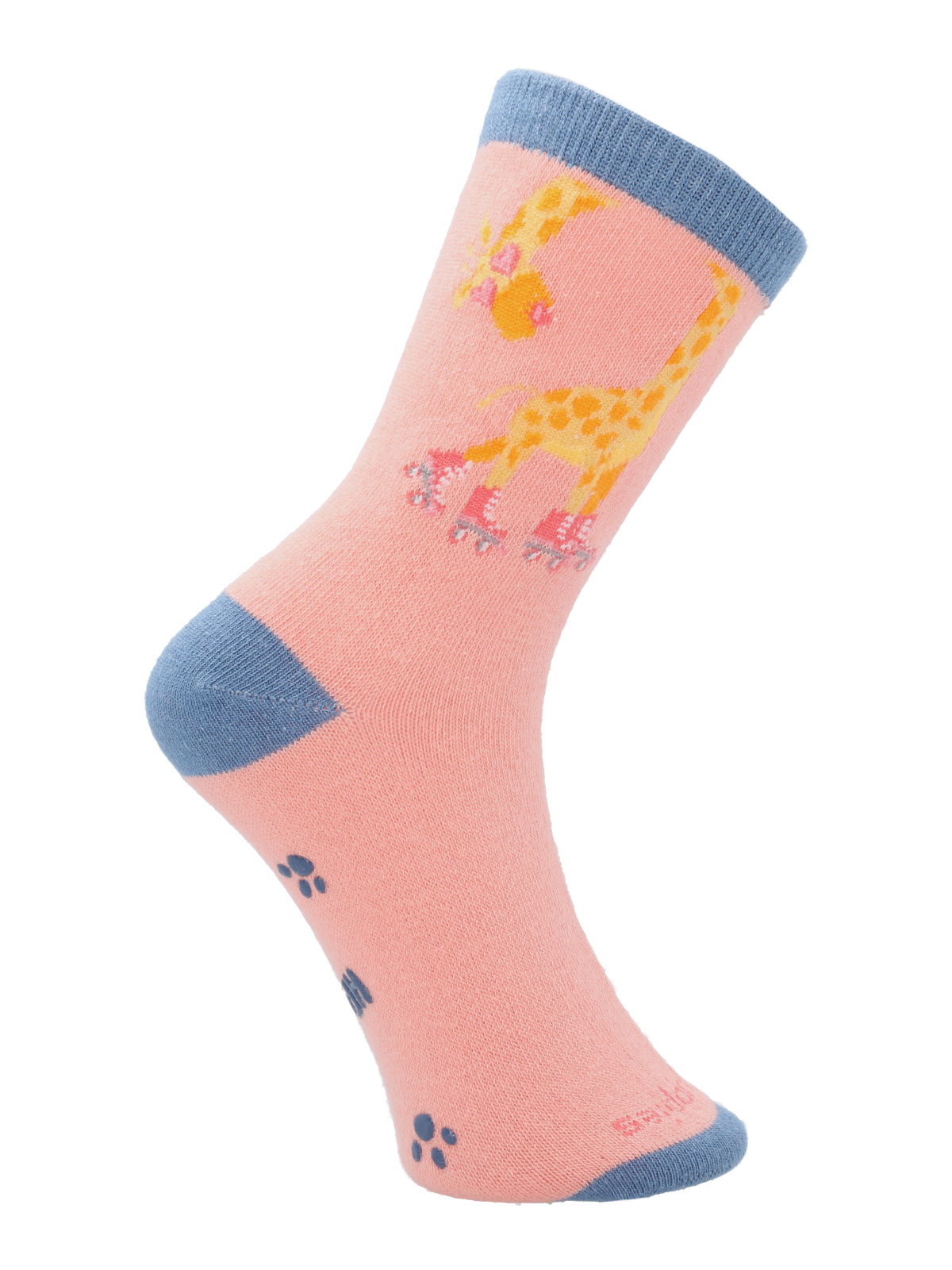 CALCETIN ALGODÓN NIÑA FUN GIRAFFE ROSADO HUSH PUPPIES - 1