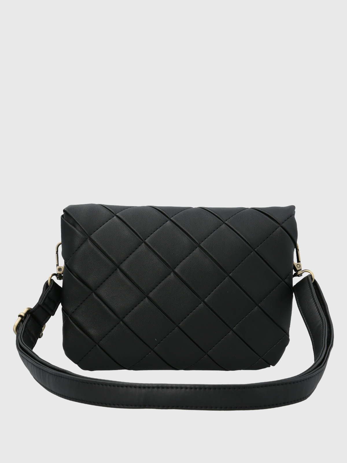 CARTERA ECOCUERO MUJER TRINI CROSS EN COLOR NEGRO HUSH PUPPIES - 3
