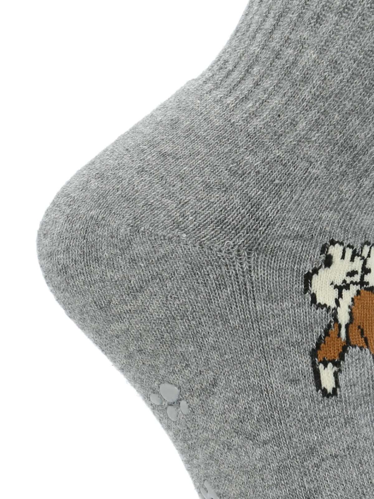 CALCETIN ALGODON NIÑO C DOG SPORTRIB GRIS HUSH PUPPIES - 2