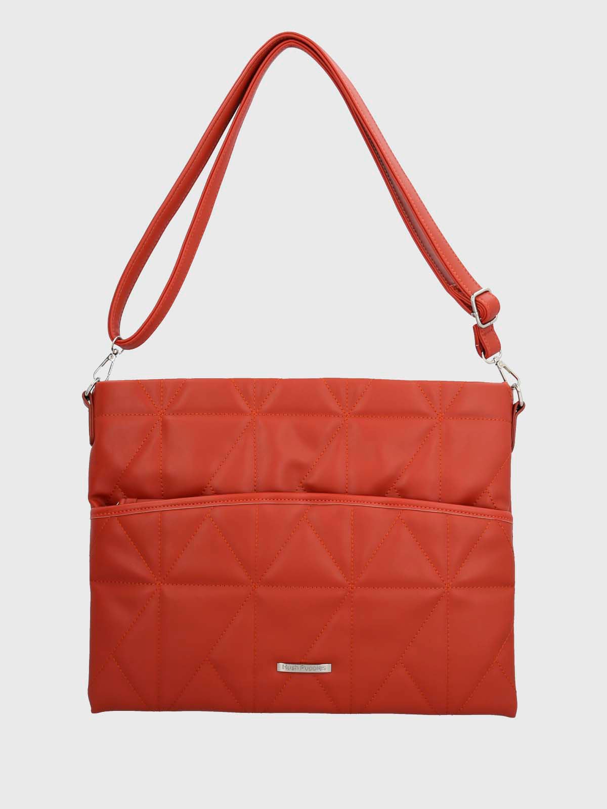 BOLSO NOTEBOOK ECOCUERO MUJER NARANJO HUSH PUPPIES - 1