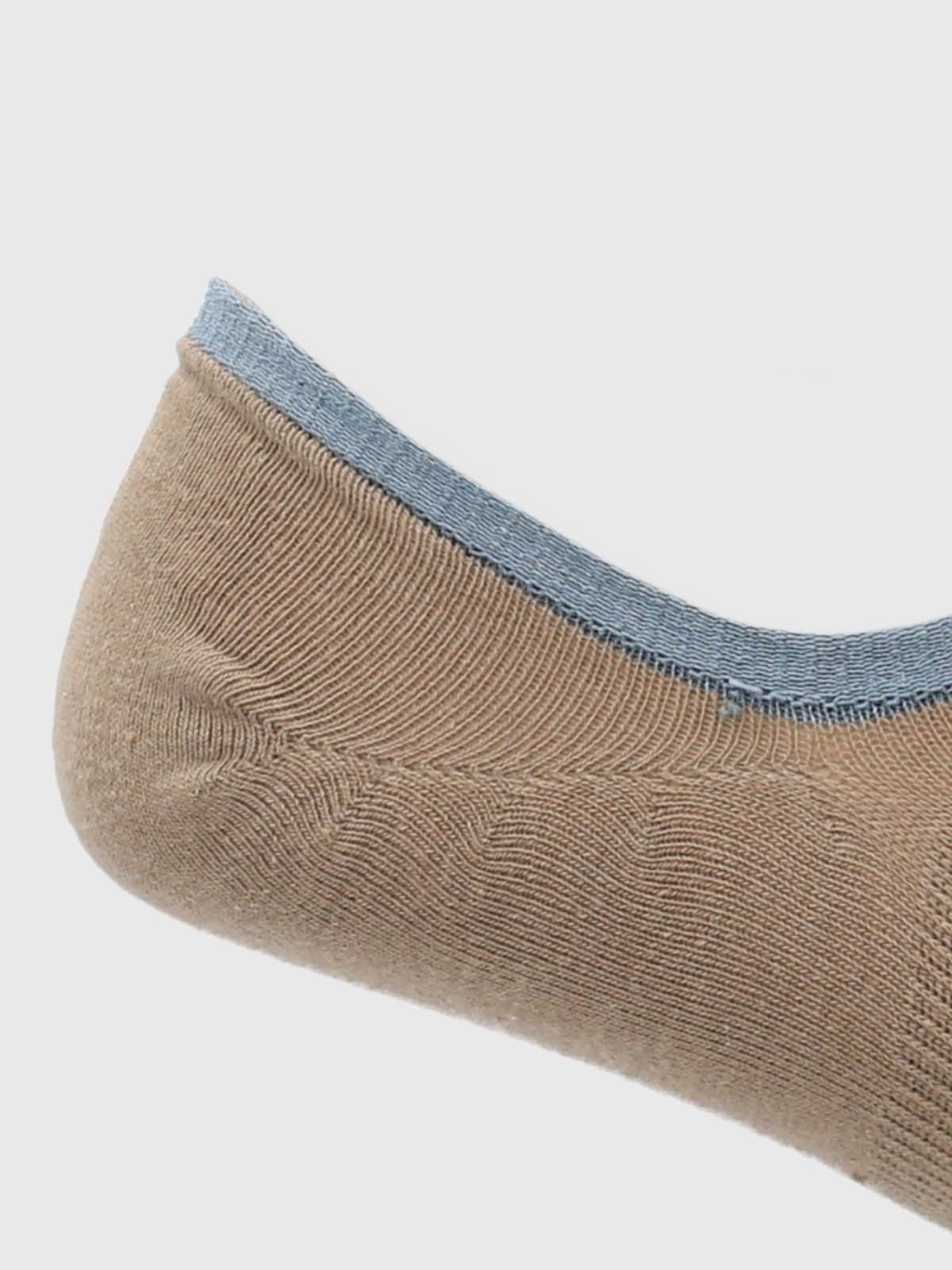 CALCETIN ALGODON HOMBRE INV PLAIN BEIGE HUSH PUPPIES - 2