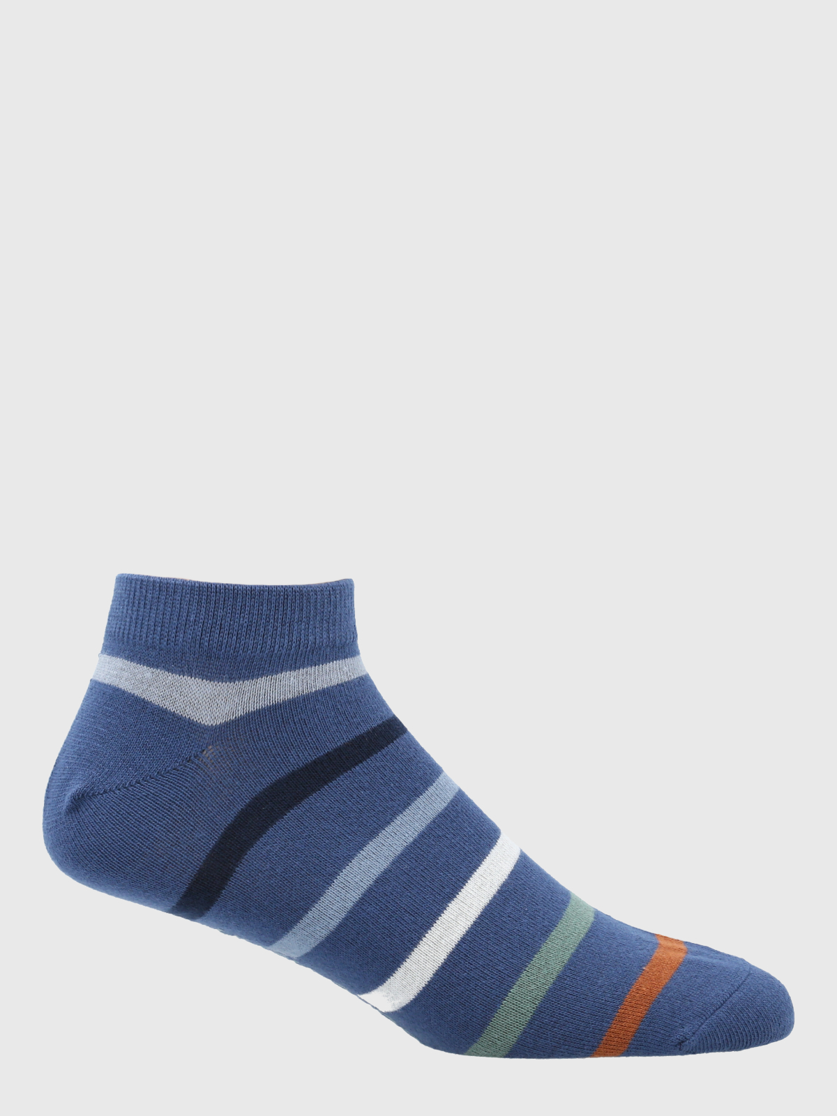 CALCETIN ALGODON HOMBRE PED STRIPE AZUL HUSH PUPPIES - 1