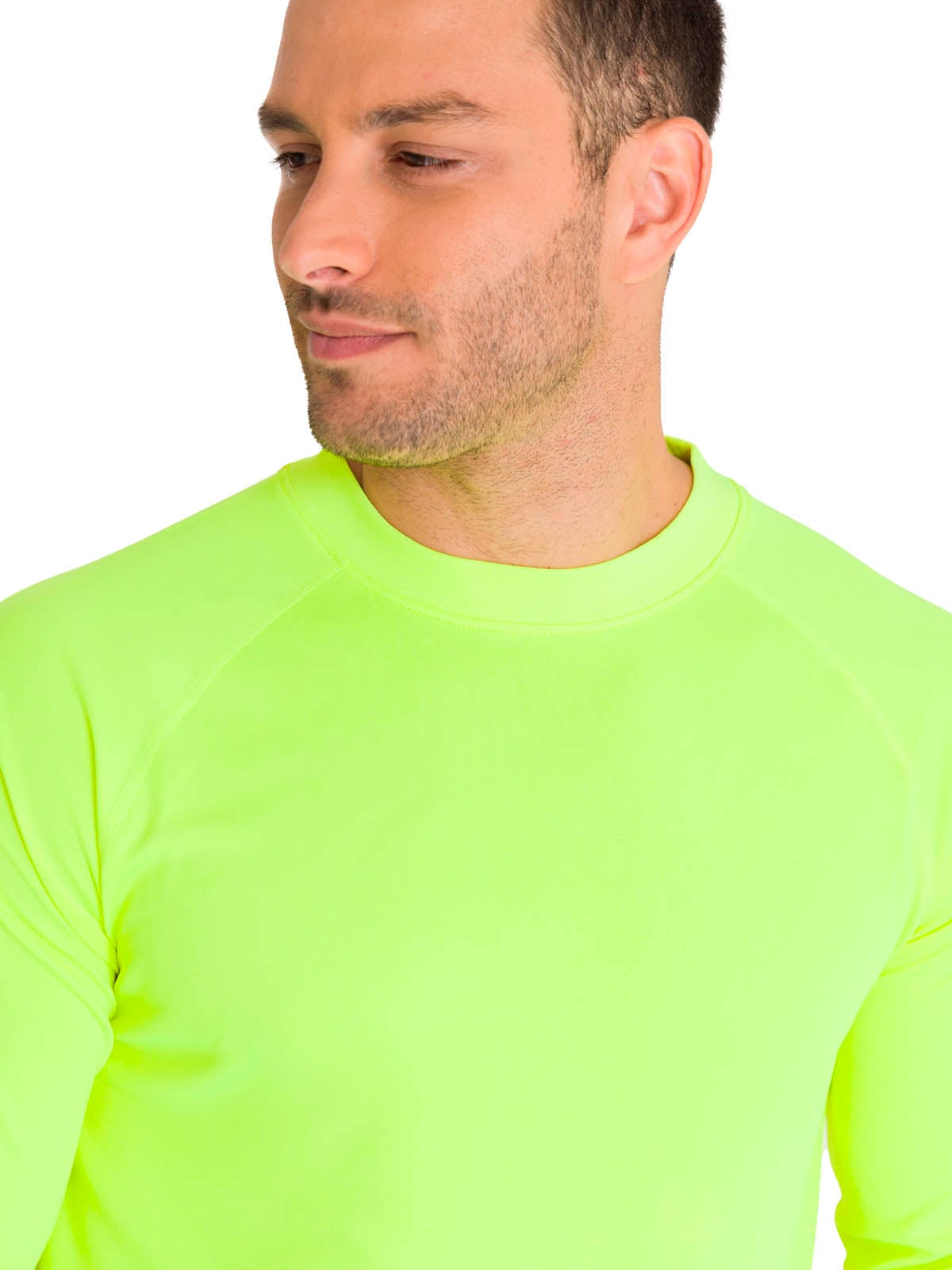 POLERA LIGHTWEIGHT COOLING CREW HOMBRE LIMA CAT - 4