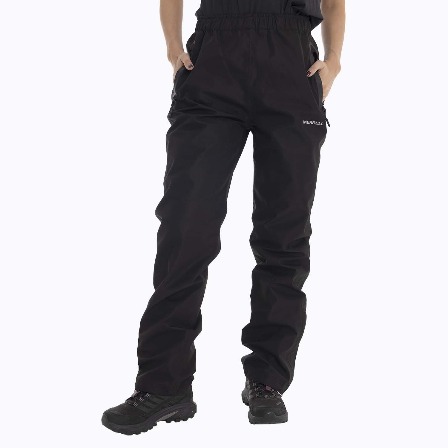 MERRELL CUBRE PANTALON OUTDOOR MUJER HARDSHELL EN COLOR NEGRO MERRELL