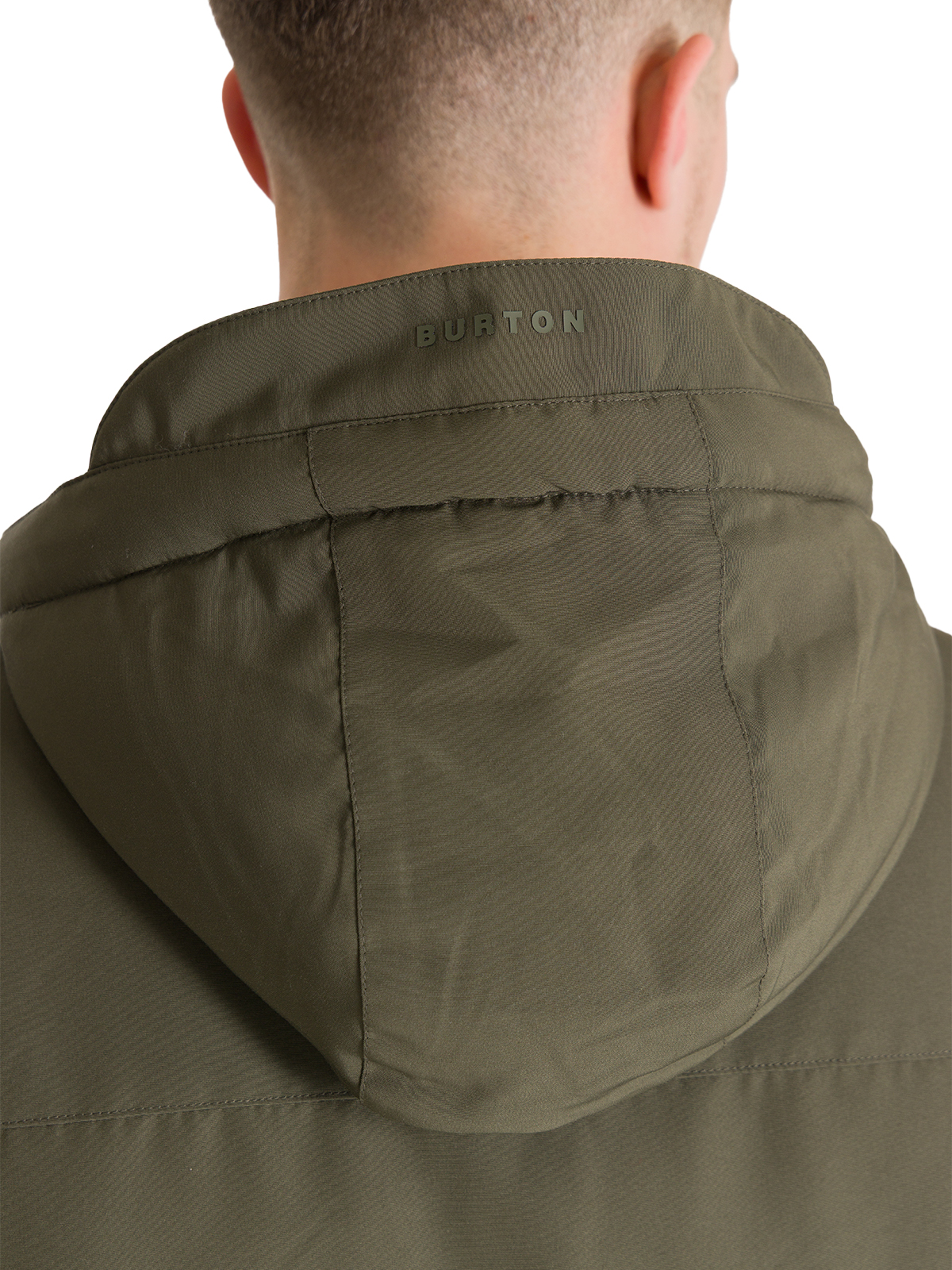 PARKA IMPERMEABLE HOMBRE UTILITY VERDE BURTON - 8