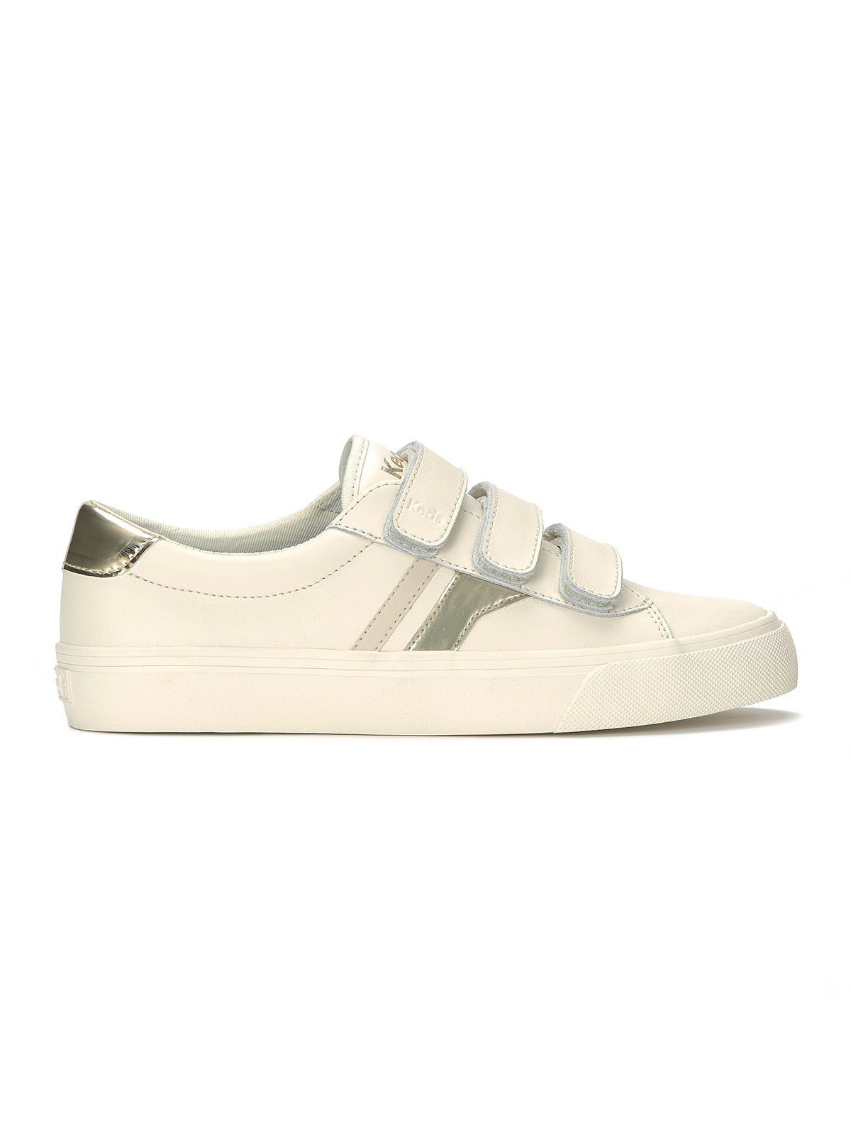 ZAPATILLA CUERO MUJER JUMP KICK V LTHR BEIGE KEDS - 1