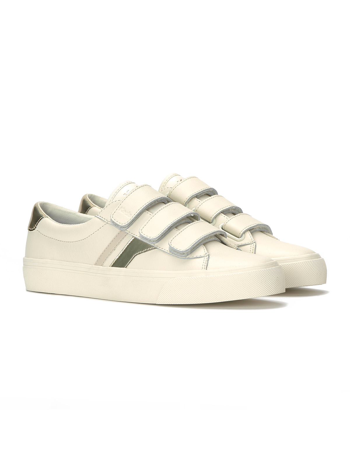 ZAPATILLA CUERO MUJER JUMP KICK V LTHR BEIGE KEDS - 2
