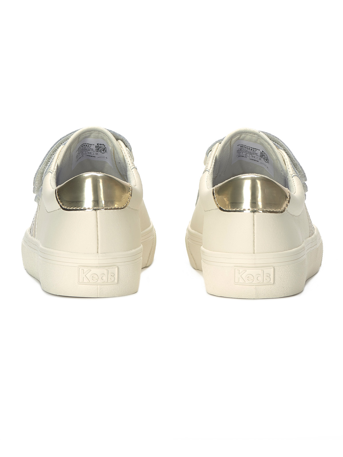 ZAPATILLA CUERO MUJER JUMP KICK V LTHR BEIGE KEDS - 5