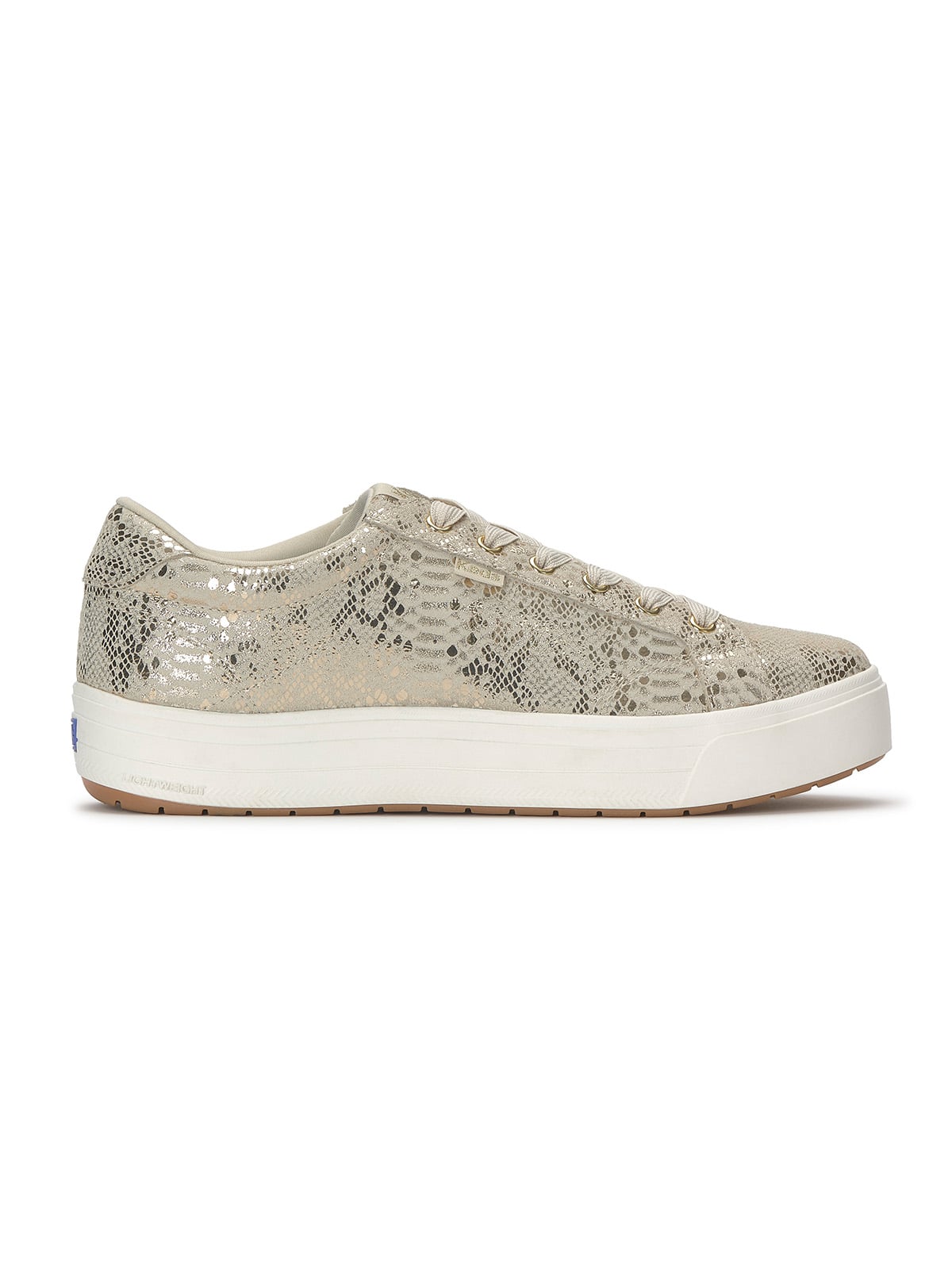 ZAPATILLA CUERO MUJER PARK METALLIC LTHR DORADO KEDS - 1