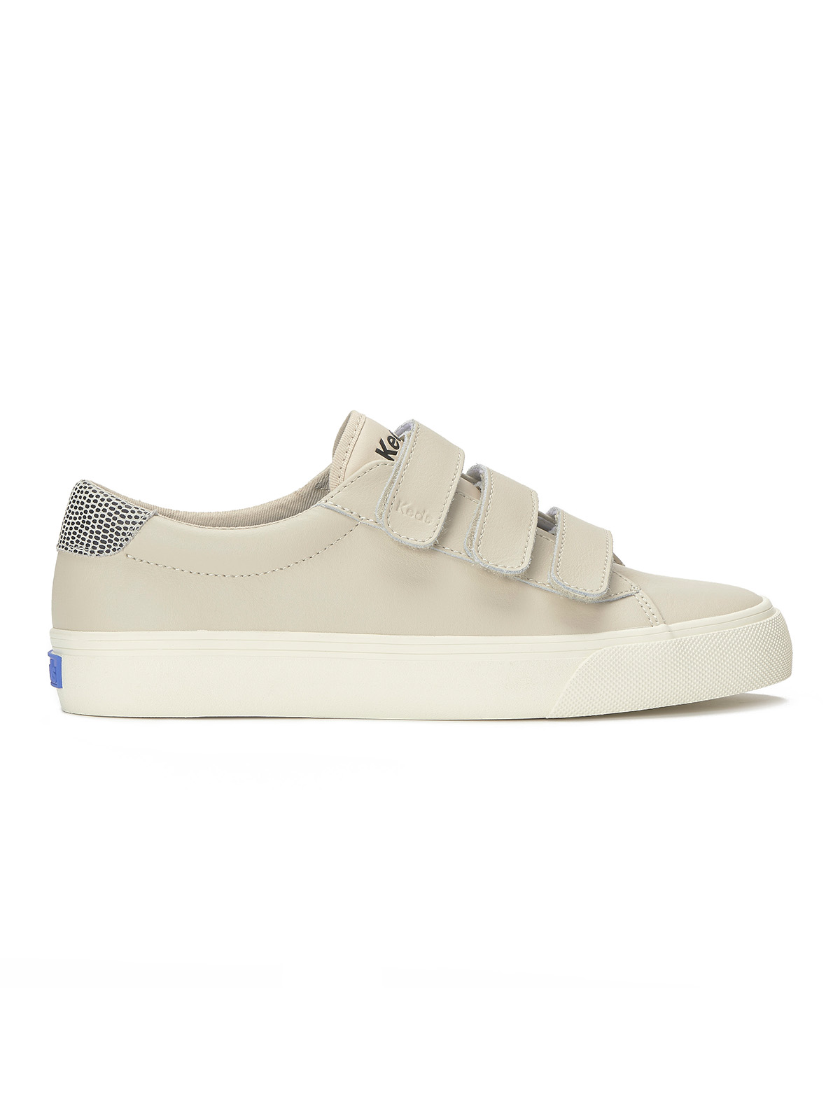 ZAPATILLA CUERO MUJER JUMP KICK V DALMATA BEIGE KEDS - 1