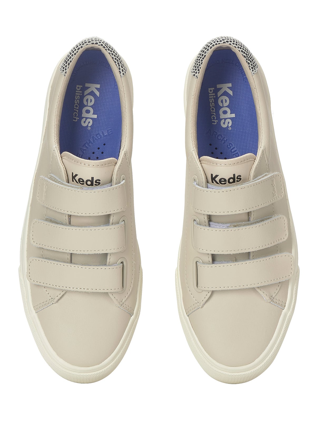 ZAPATILLA CUERO MUJER JUMP KICK V DALMATA BEIGE KEDS - 5
