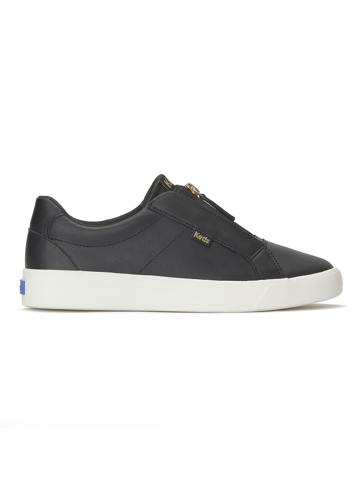ZAPATILLA CUERO MUJER PURSUIT ZIP LTHR EN COLOR NEGRO KEDS - 1