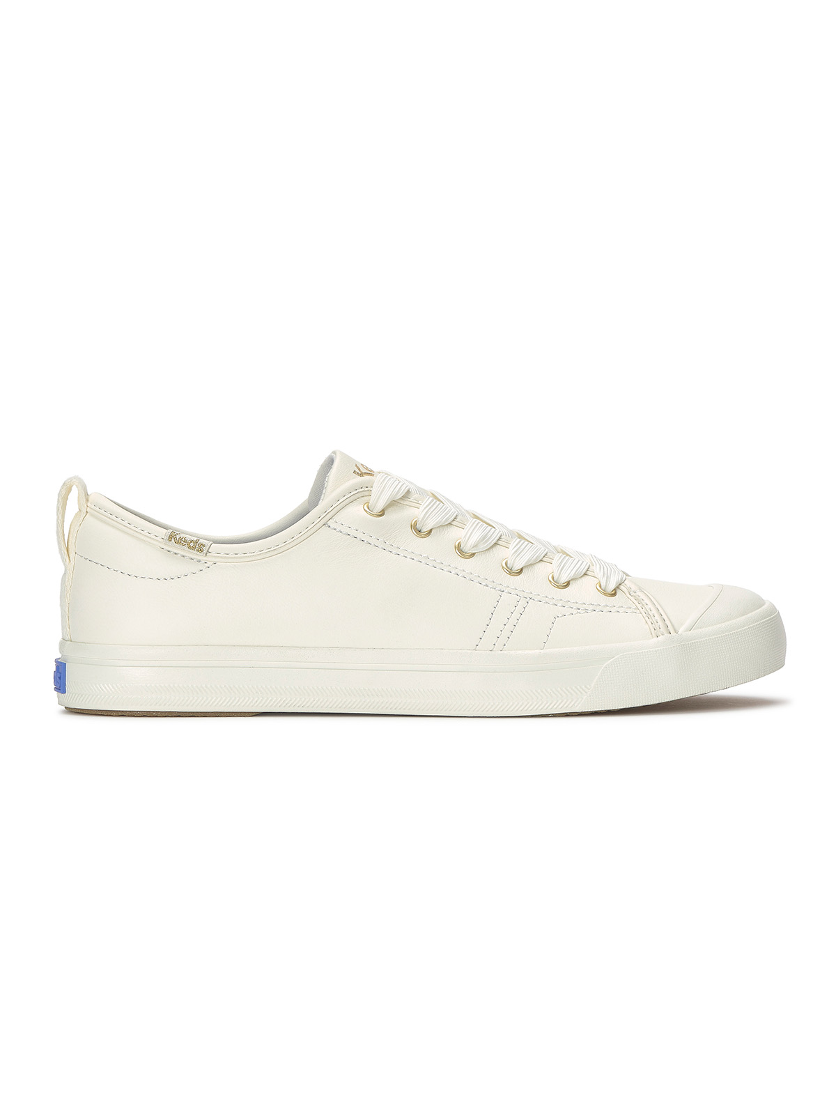 ZAPATILLA CUERO MUJER NEW LTT LEATHER BEIGE KEDS - 1