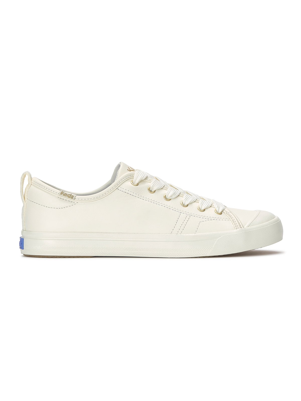 ZAPATILLA CUERO MUJER NEW LTT LEATHER BEIGE KEDS - 1