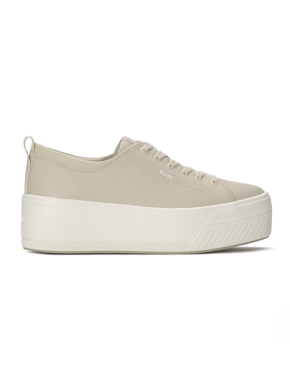 ZAPATILLA CUERO MUJER SKYLER LEATHER CREMA KEDS - 1