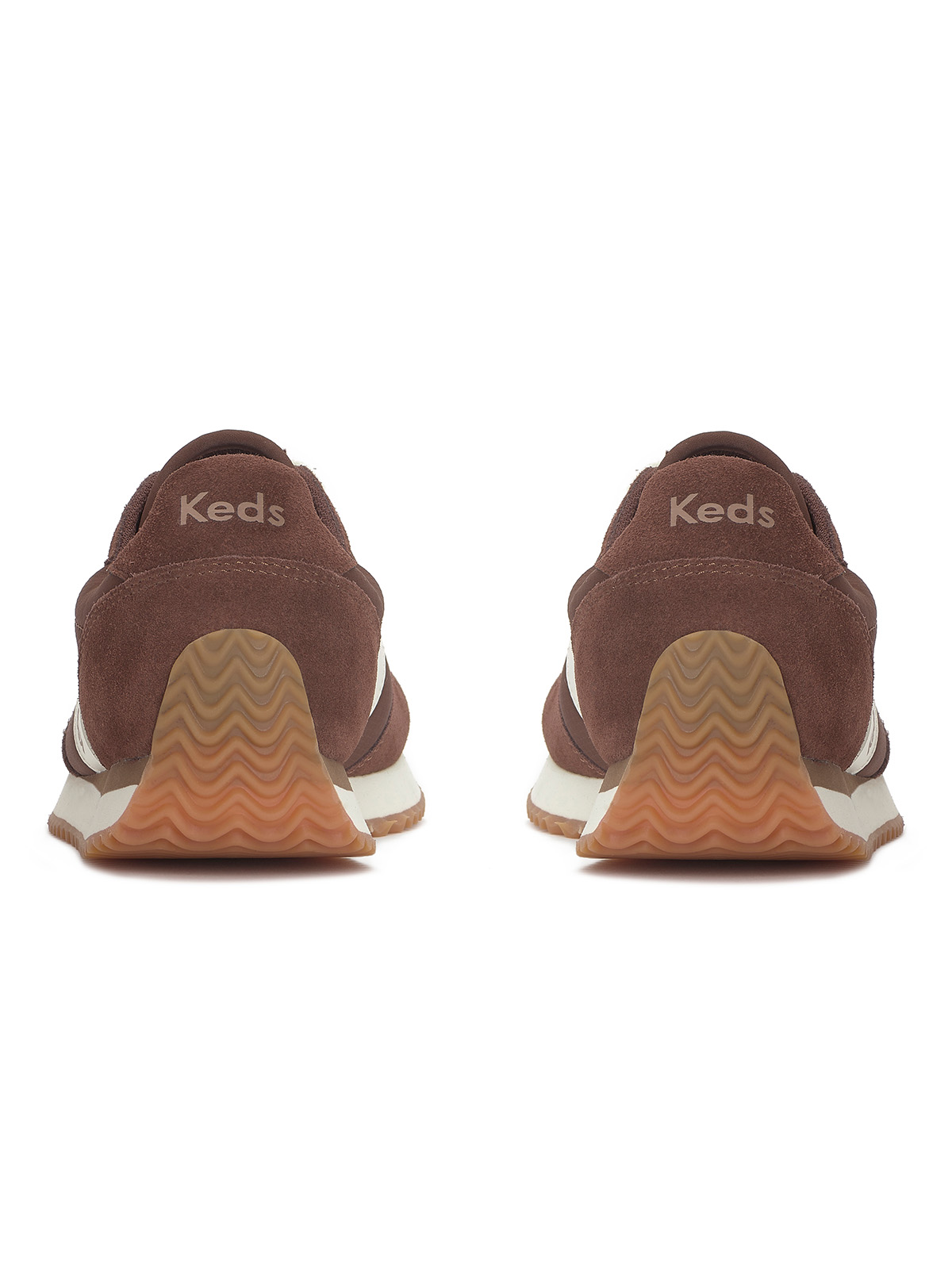 ZAPATILLA TEXTIL MUJER RENA GAMUZA EN COLOR CAFE KEDS - 6