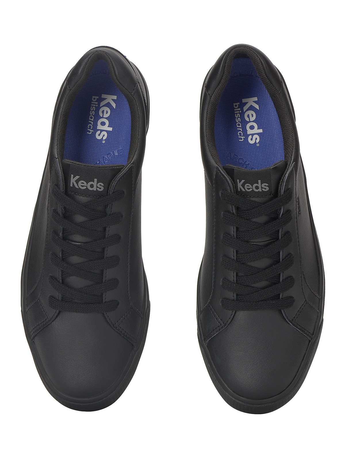 ZAPATILLA CUERO MUJER PURSUIT LEATHER NEGRO KEDS - 4