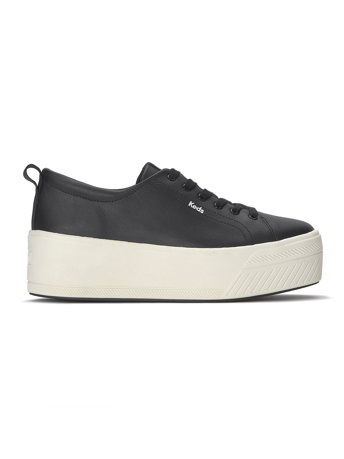 ZAPATILLA CUERO MUJER SKYLER LEATHER EN COLOR NEGRO KEDS - 1