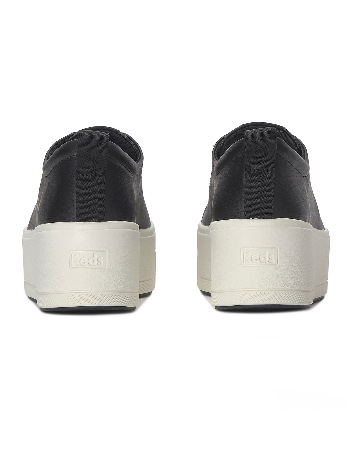 ZAPATILLA CUERO MUJER SKYLER LEATHER EN COLOR NEGRO KEDS - 5