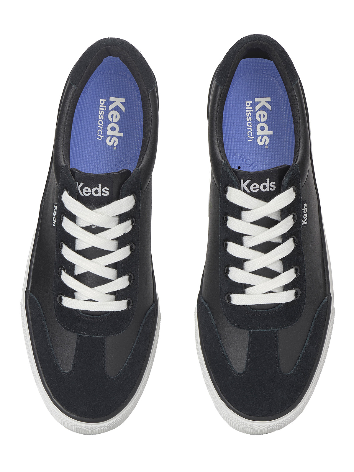 ZAPATILLA CUERO MUJER JUMP KICK T-TOE EN COLOR NEGRO KEDS - 4