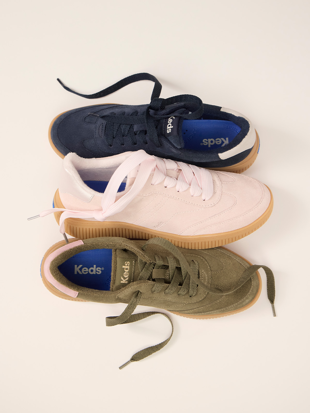 ZAPATILLA TEXTIL MUJER CONTEST GAMUZA ROSADO KEDS - 2