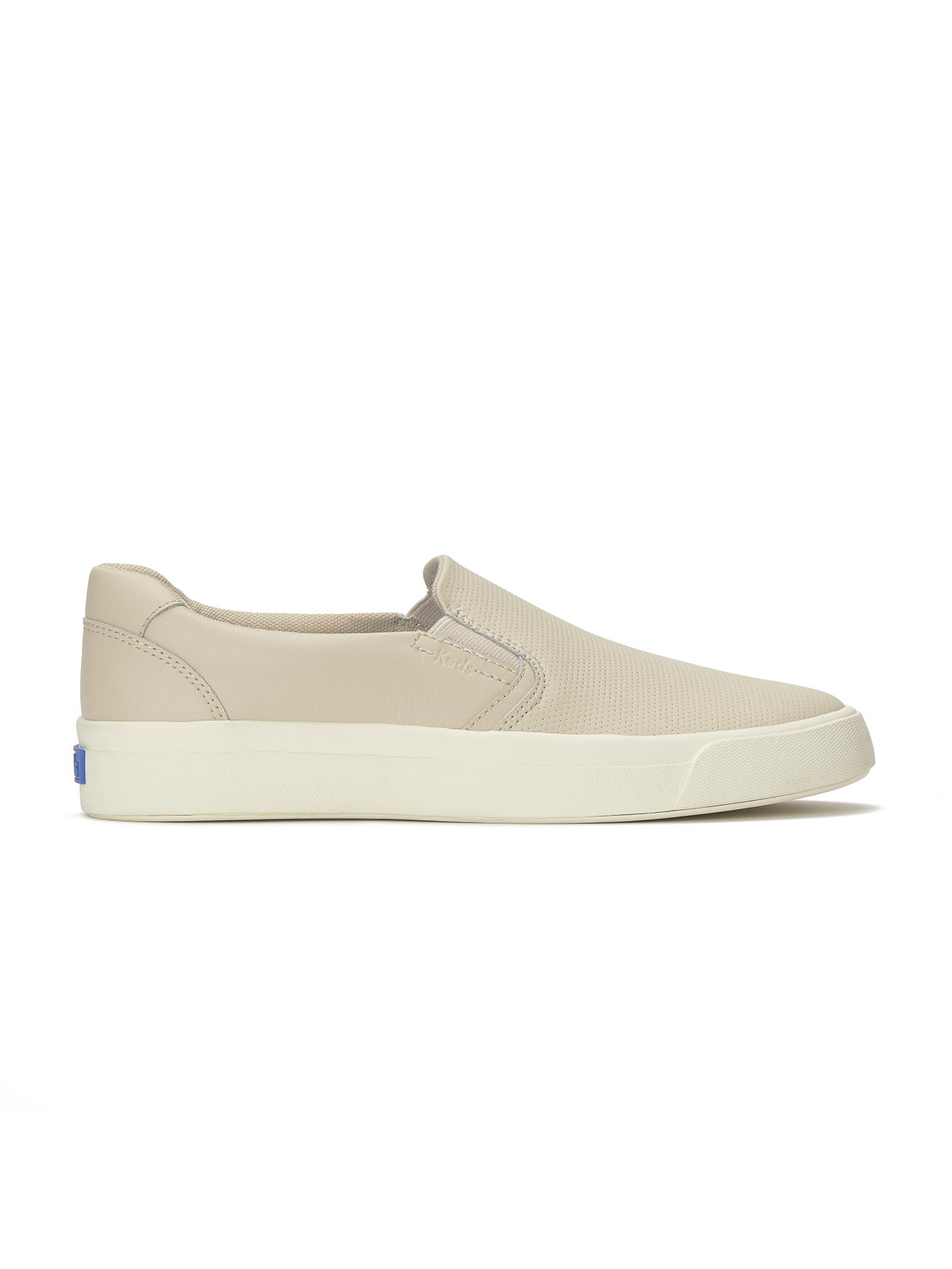 ZAPATILLA CUERO MUJER PURSUIT SLIP CREMA KEDS - 1